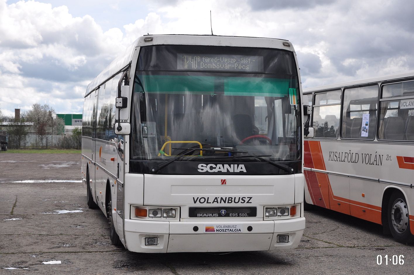 Hungary, Ikarus EAG E95.04 # HMW-919; Hungary — 2. Volánbusz Retro Nap, Hatvan (2023)