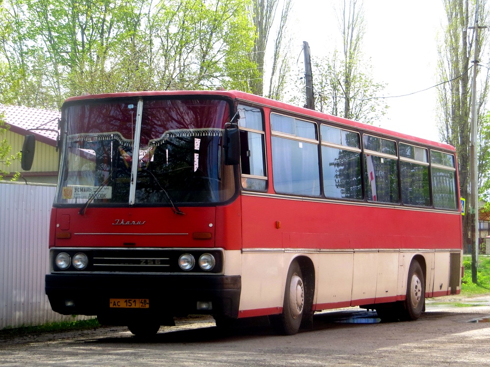 Липецкая область, Ikarus 256 № АС 151 48