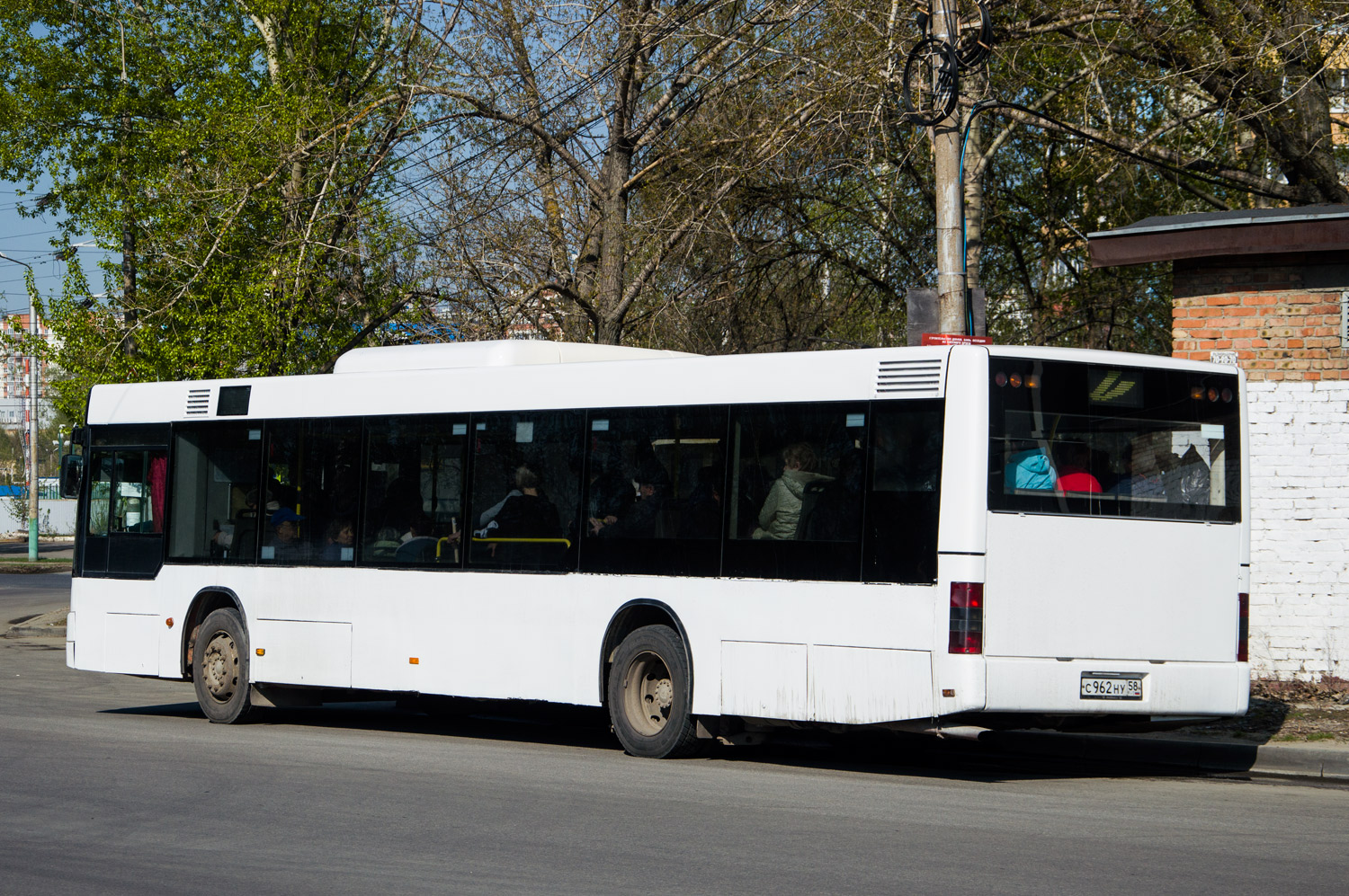 Пензенская область, MAN A21 NL313 № С 962 НУ 58