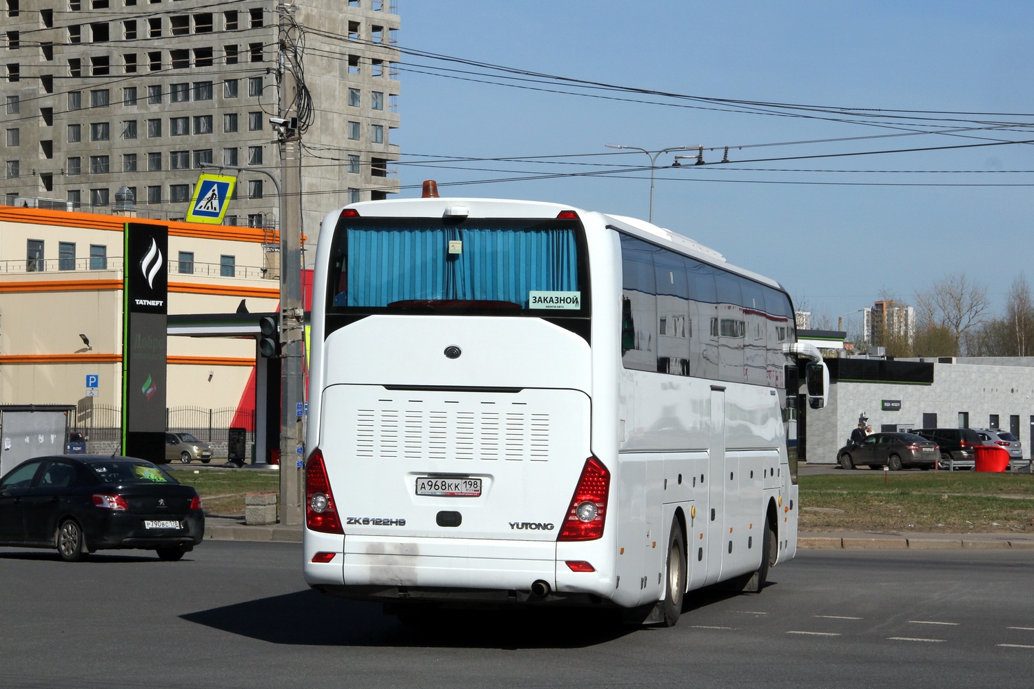 Санкт-Петербург, Yutong ZK6122H9 № А 968 КК 198