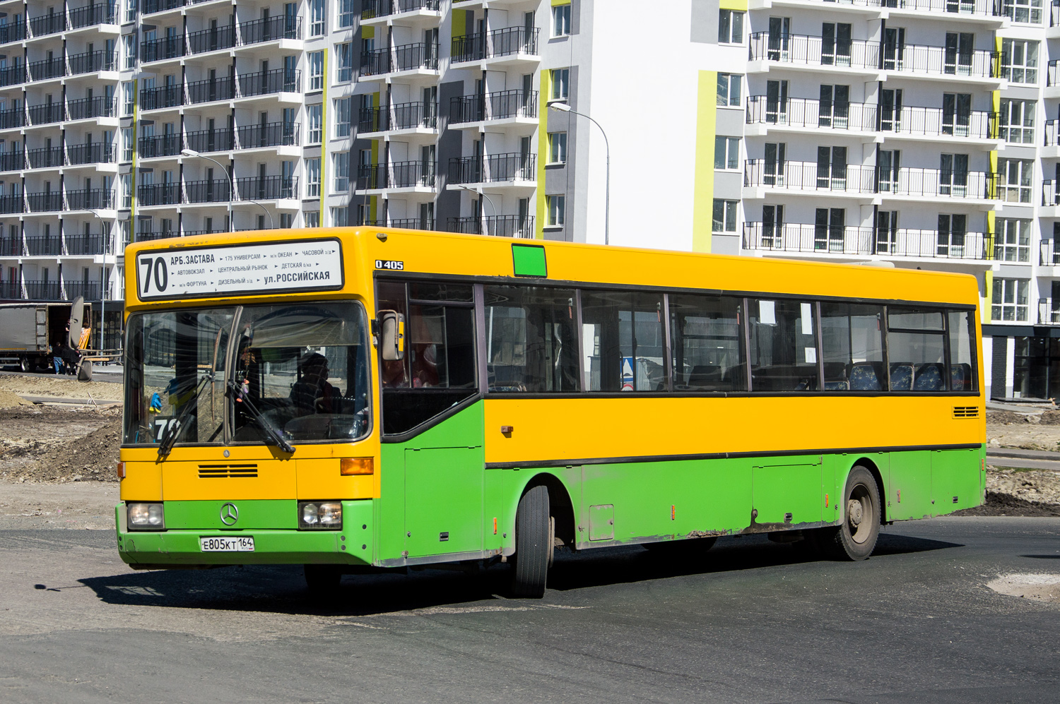 Пензенская область, Mercedes-Benz O405 № Е 805 КТ 164