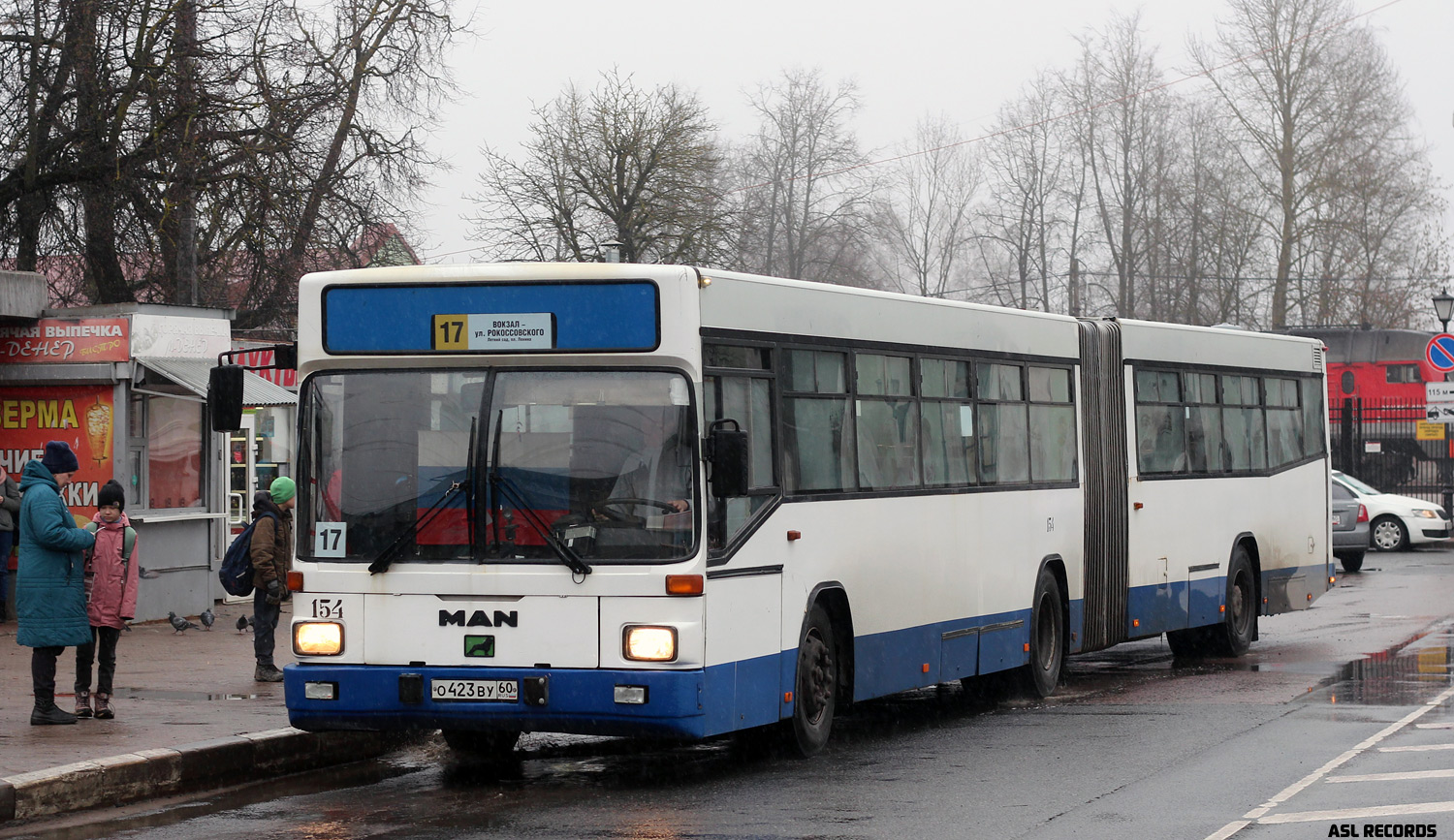 Pskov region, MAN A61 SG312 # 154