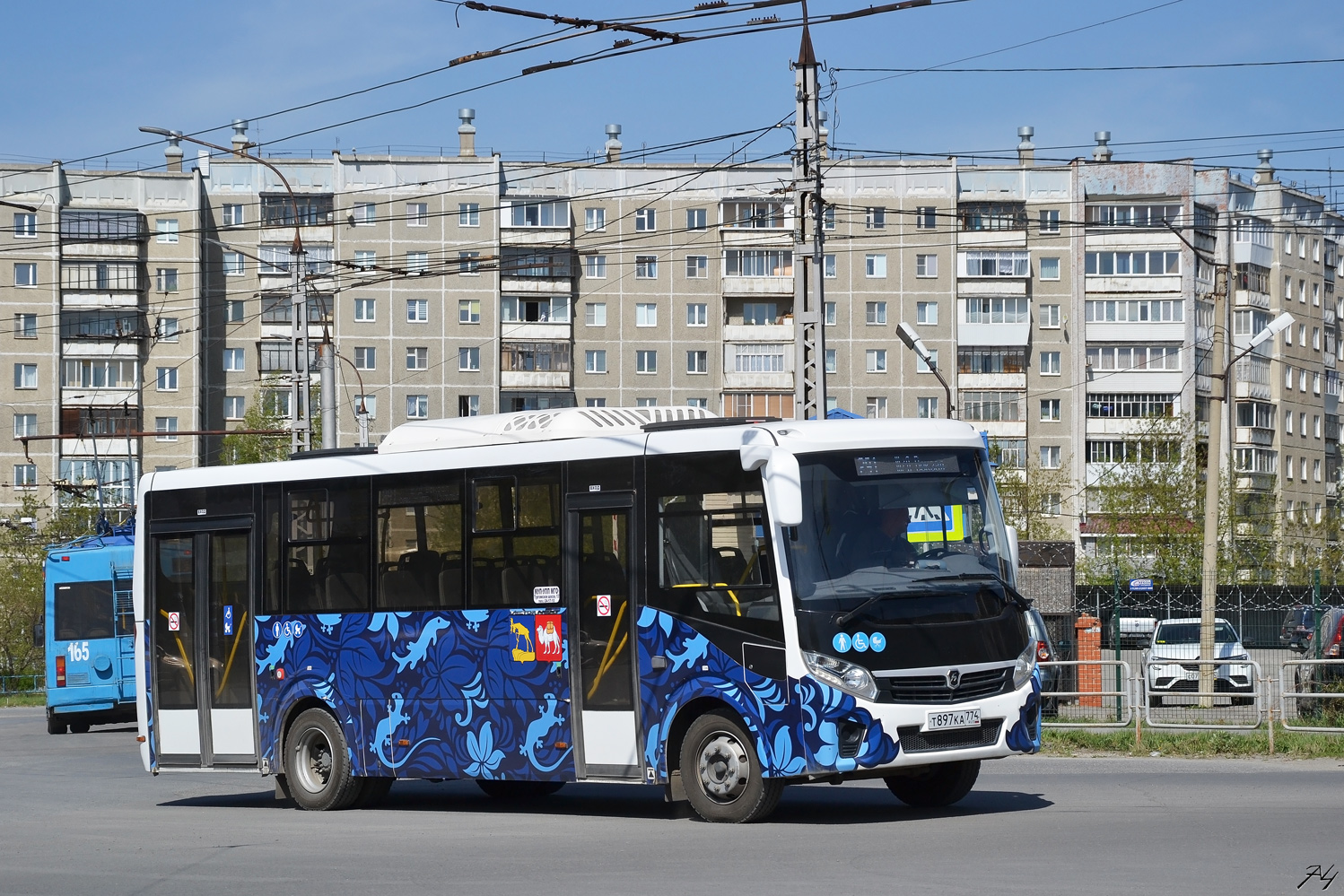 Челябинская область, ПАЗ-320415-04 "Vector Next" № Т 897 КА 774