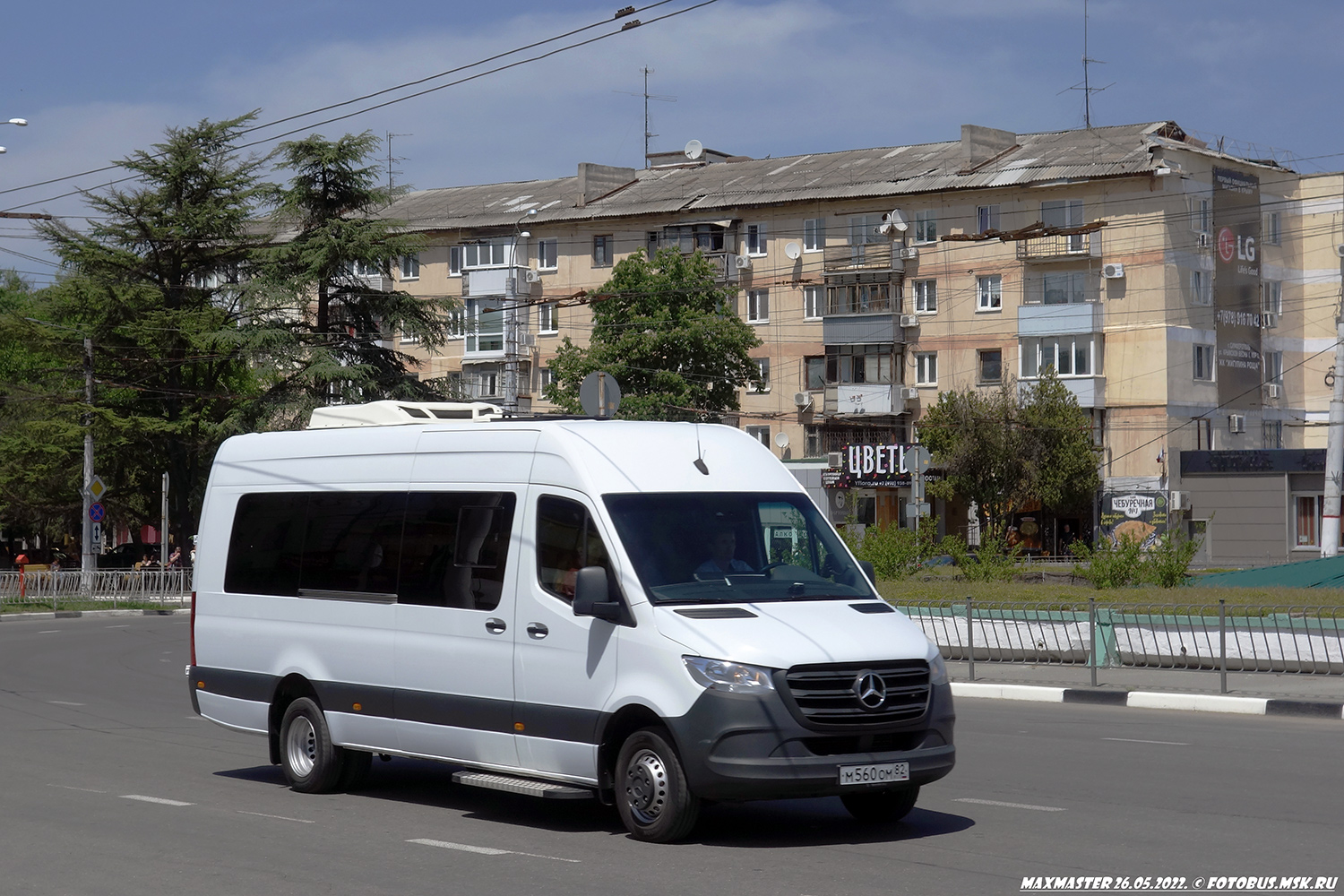 Республика Крым, Луидор-223602 (MB Sprinter) № М 560 ОМ 82