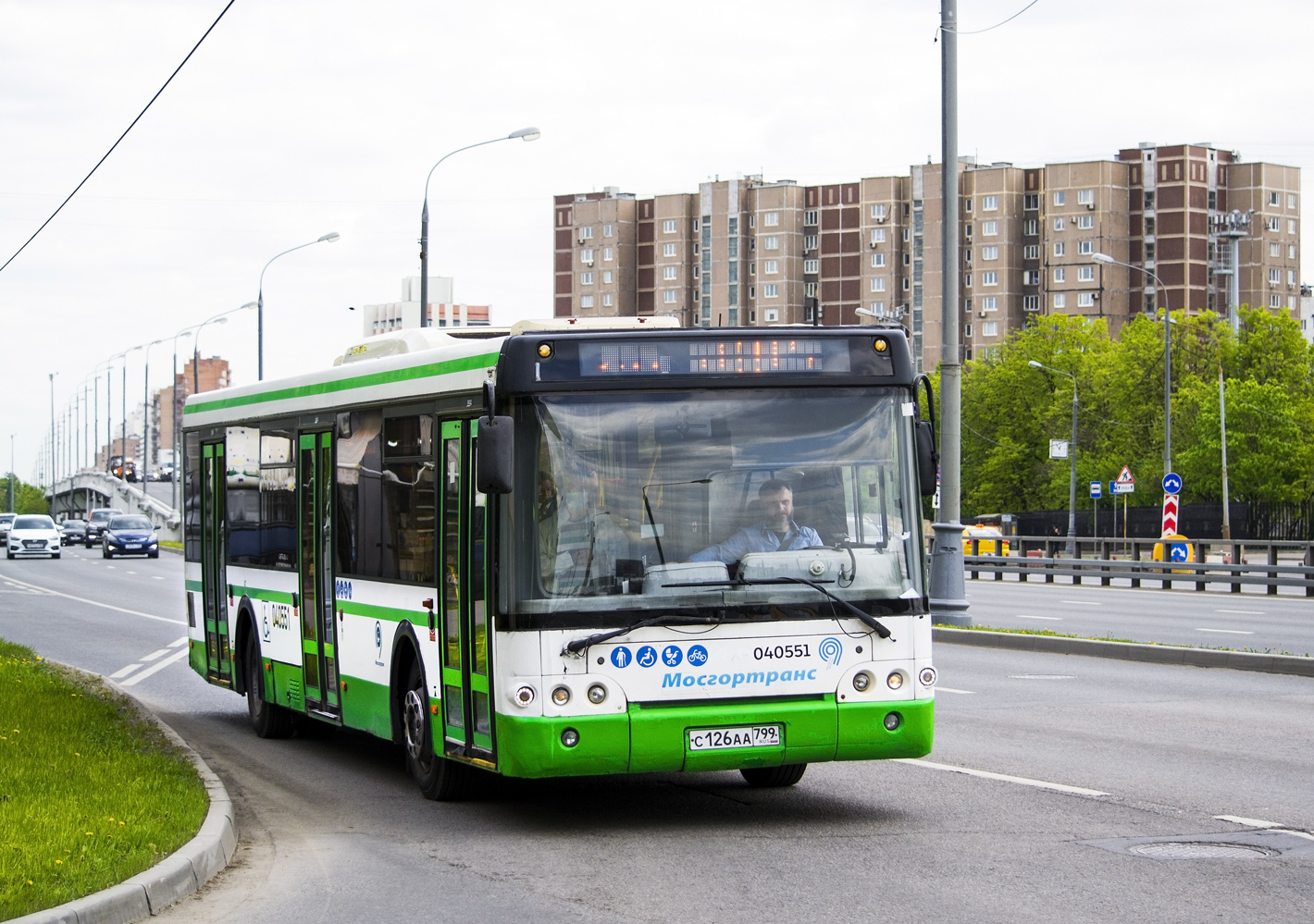 Москва, ЛиАЗ-5292.22 (2-2-2) № 040551