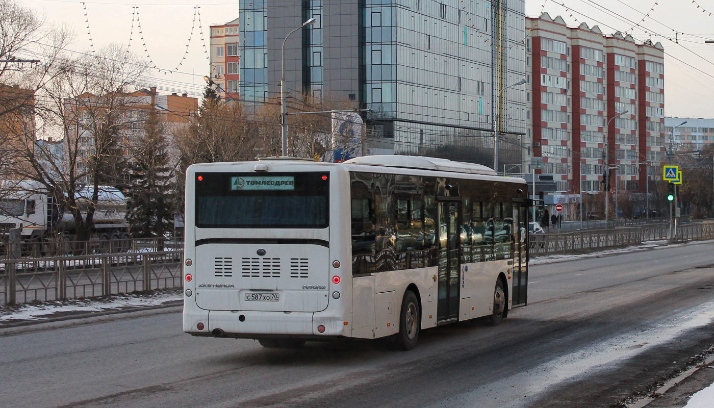 Томская область, Yutong ZK6118HGA № С 587 ХО 70