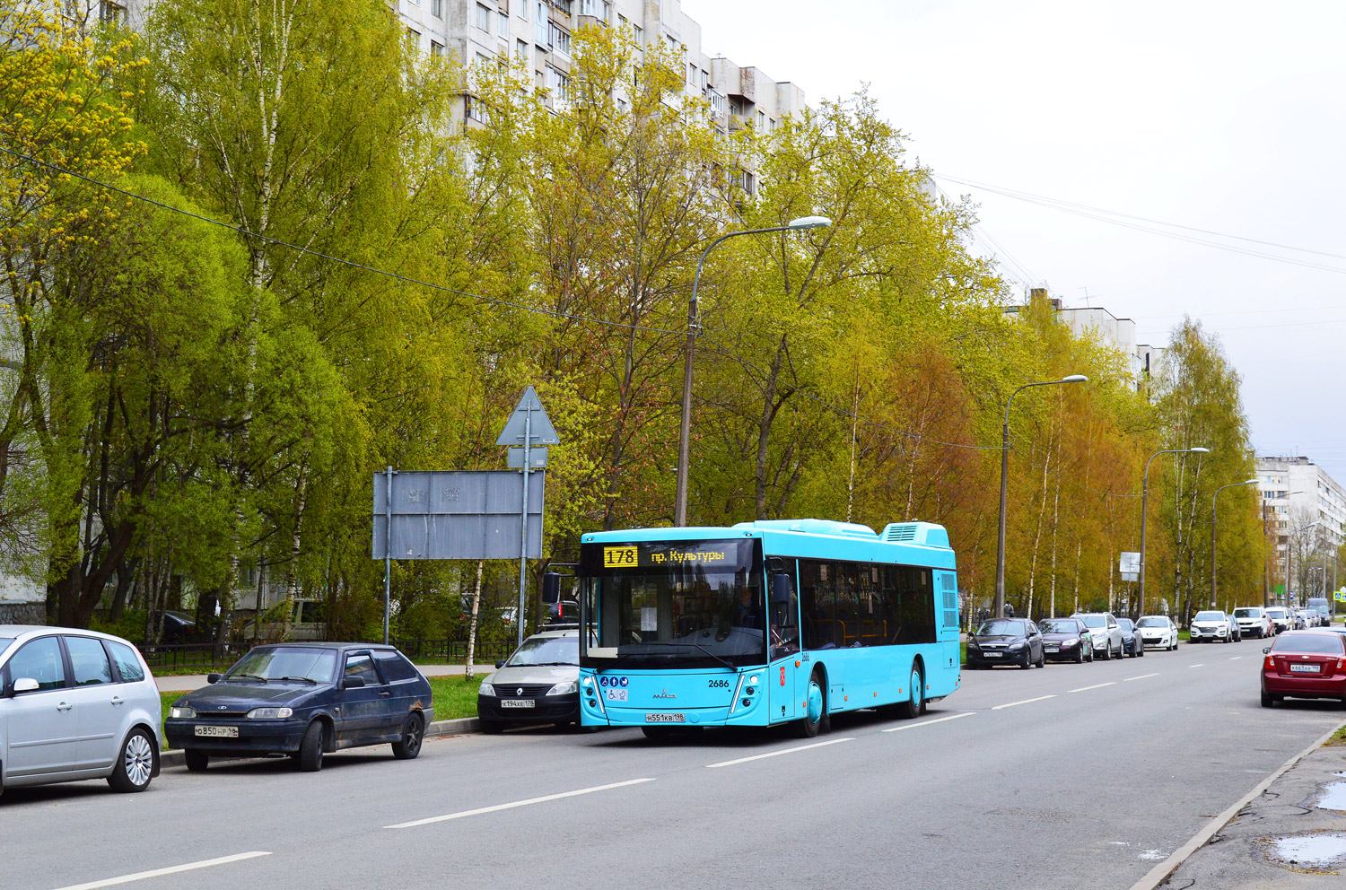 Санкт-Петербург, МАЗ-203.047 № 2686