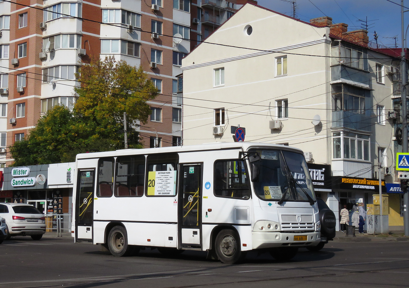 Краснодарский край, ПАЗ-320302-11 № АК 686 23