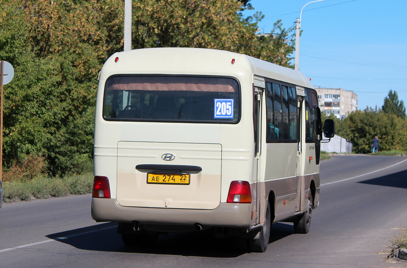 Алтайский край, Hyundai County Kuzbass № АЕ 274 22