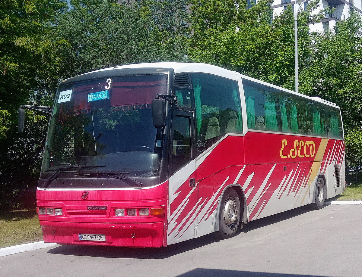 Волынская область, Irizar Century I 12.35 № AC 9447 CK