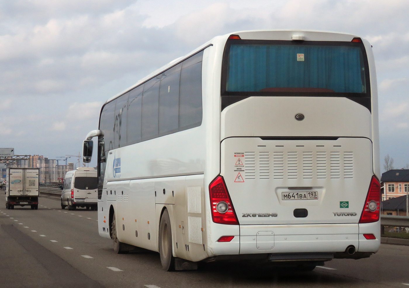 Краснодарский край, Yutong ZK6122H9 № М 641 ВА 193