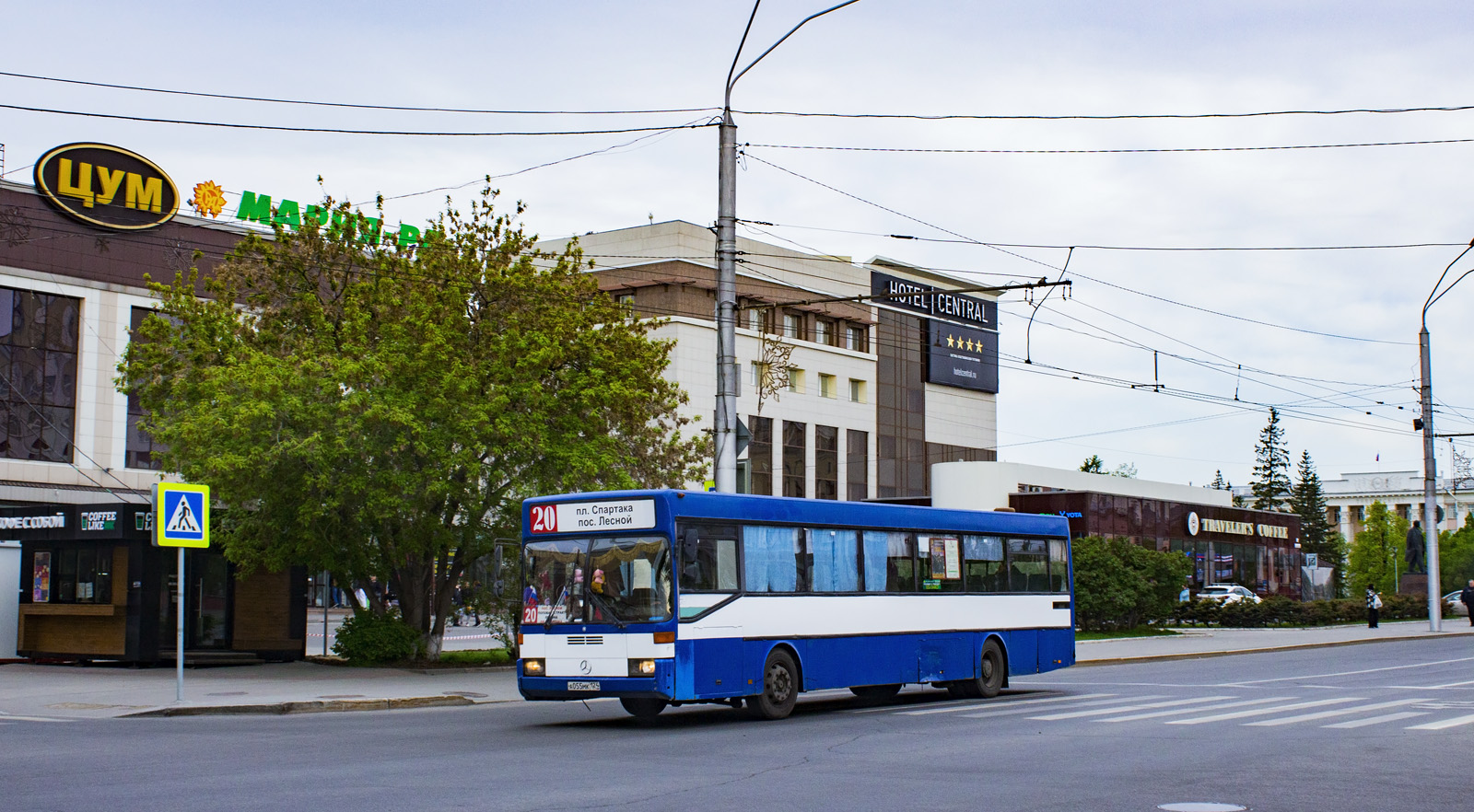 Алтайский край, Mercedes-Benz O405 № А 055 МК 124