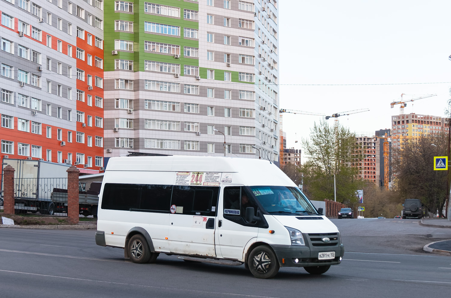 Башкортостан, Самотлор-НН-3236 (Ford Transit) № В 281 УК 102