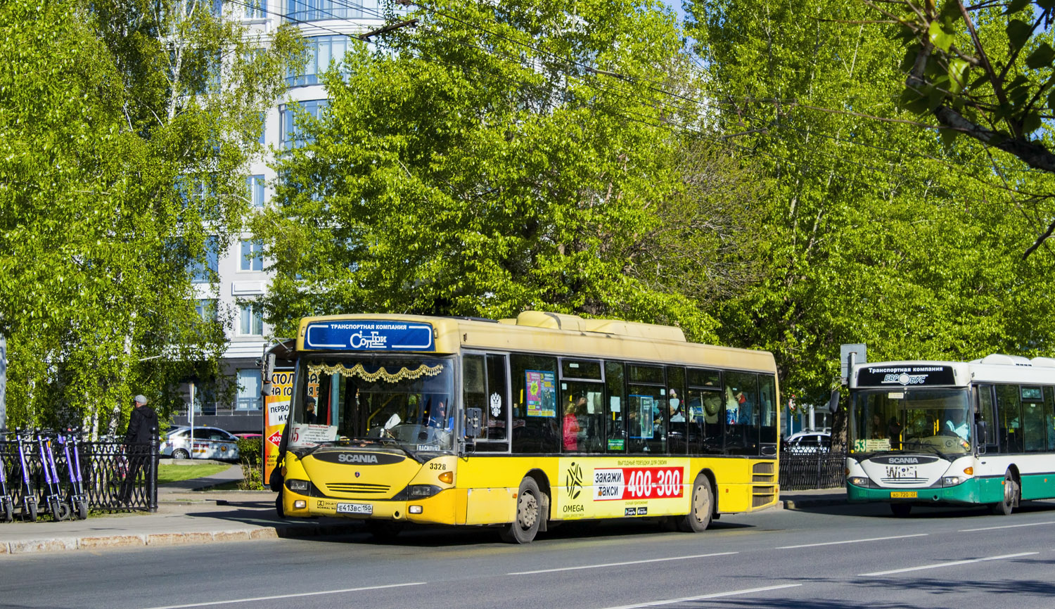 Алтайский край, Scania OmniLink I (Скания-Питер) № Е 413 ВС 150