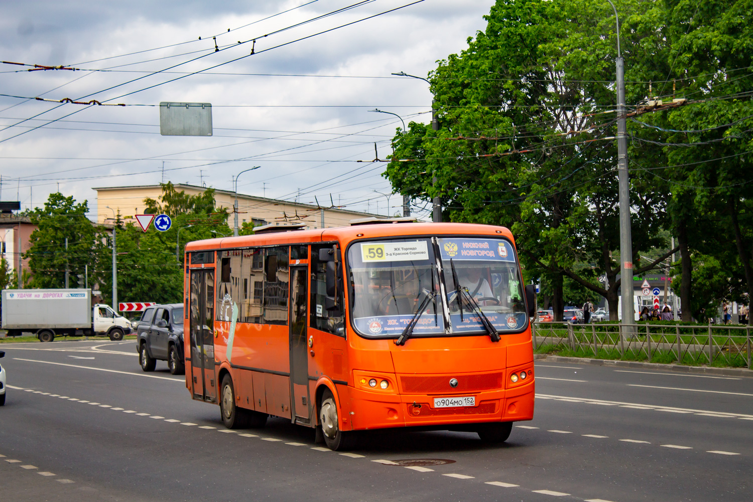 Нижегородская область, ПАЗ-320414-05 "Вектор" № О 904 МО 152