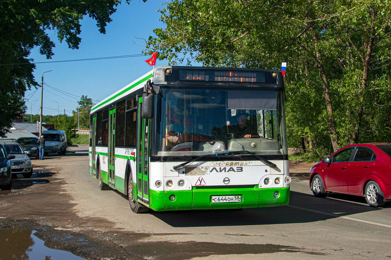 Penza region, LiAZ-5292.22-01 # 477