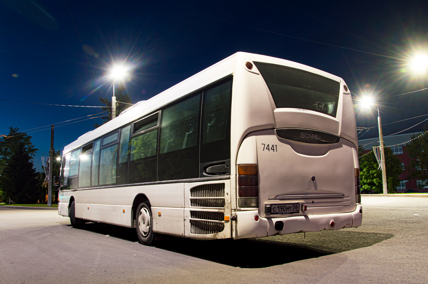 Пензенская область, Scania OmniLink I (Скания-Питер) № С 190 МТ 58
