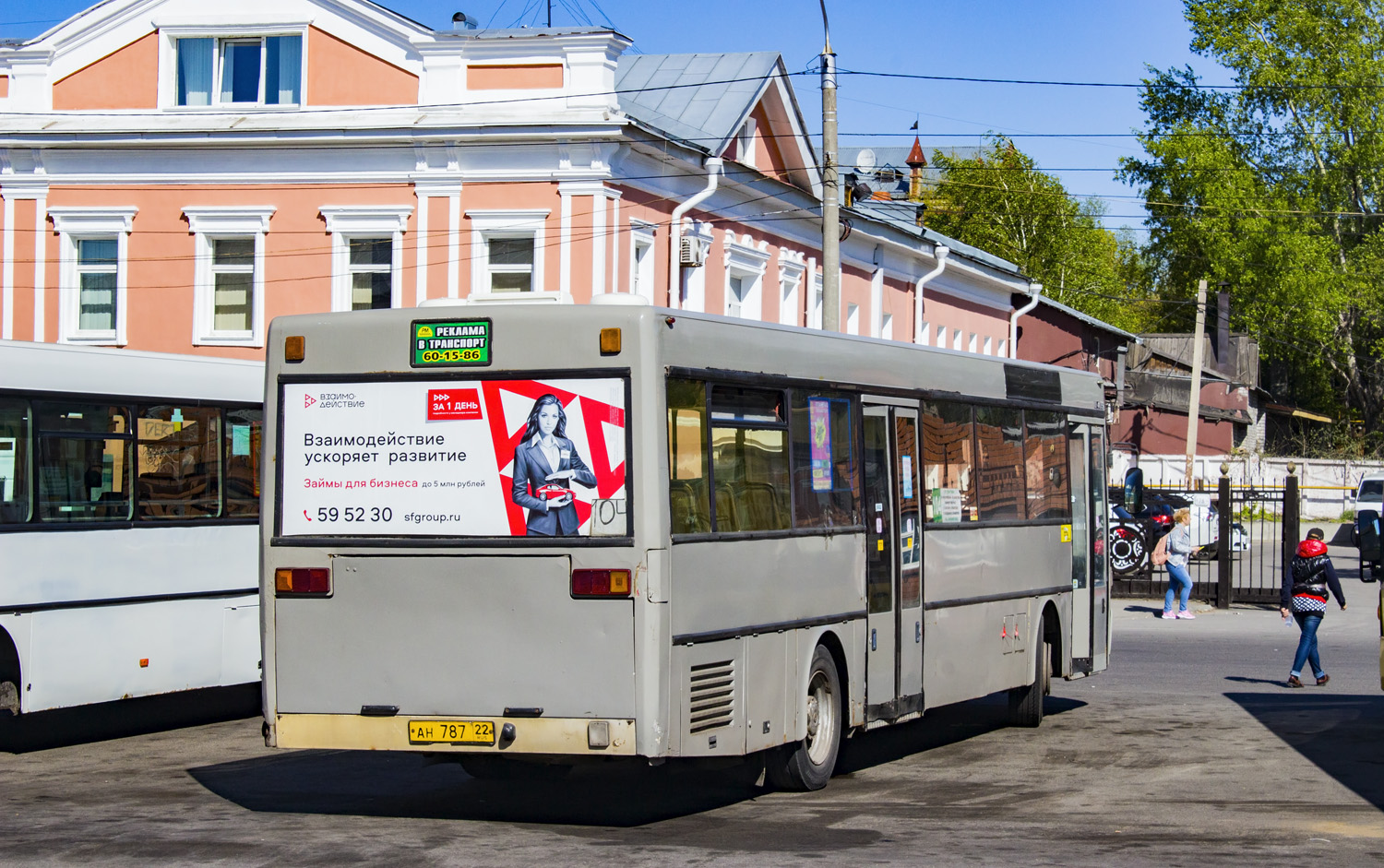Алтайский край, Mercedes-Benz O405 № АН 787 22