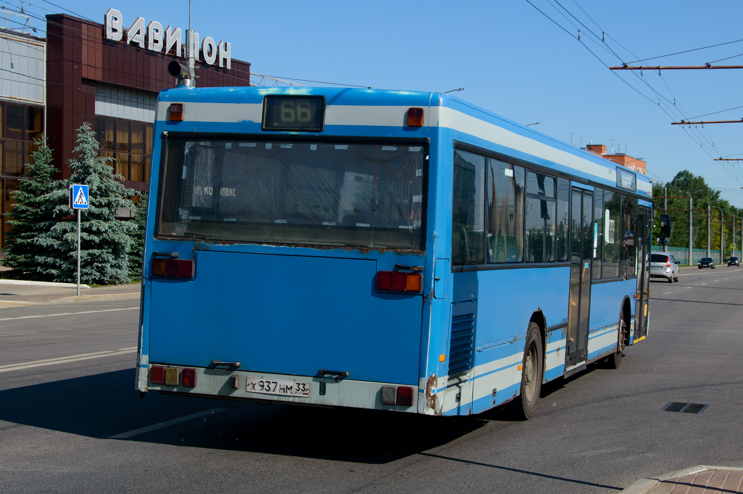 Пензенская область, Mercedes-Benz O405N2 № Х 937 НМ 33