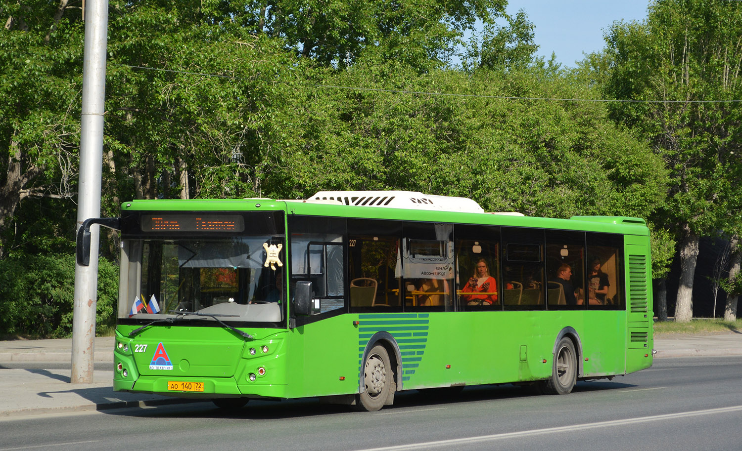 Тюменская область, ЛиАЗ-5292.65 № 227