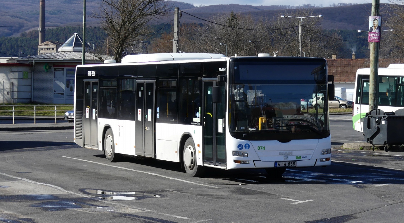 Венгрия, MAN A21 Lion's City NL313 № 074