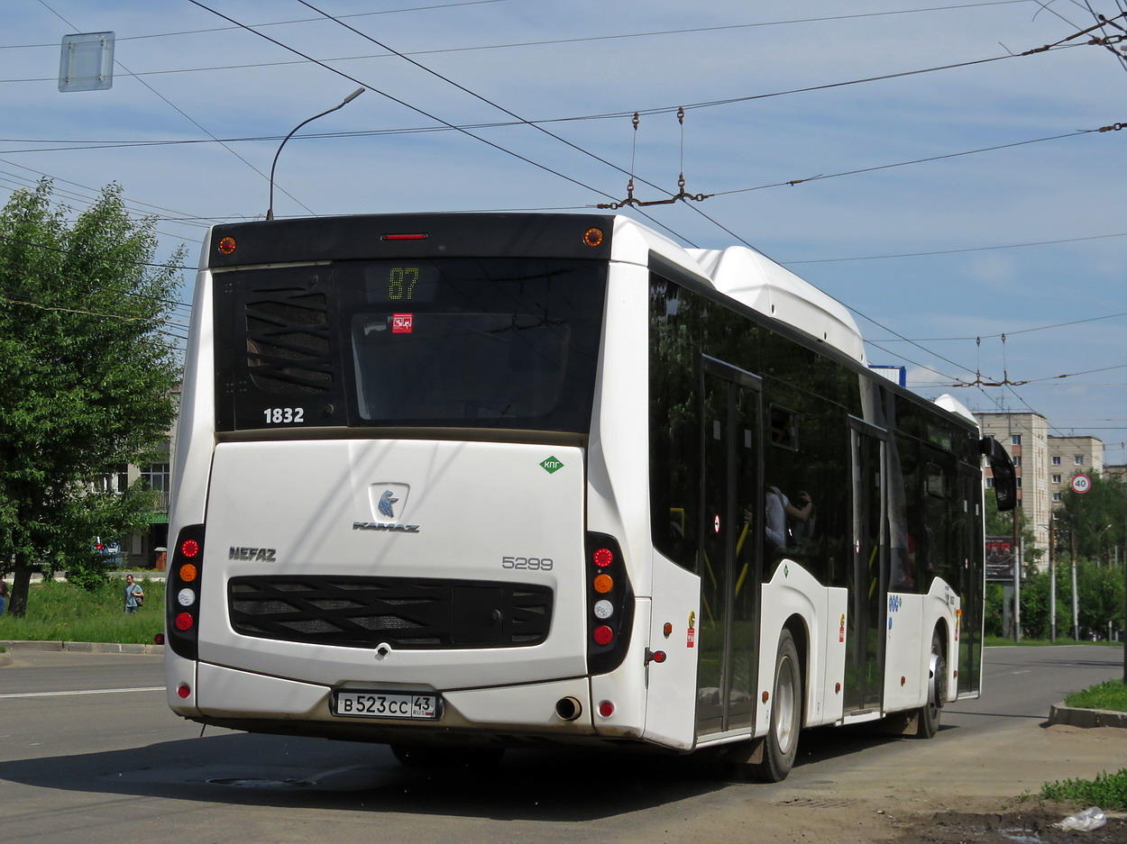 Кировская область, НефАЗ-5299-40-57 (CNG) № х832