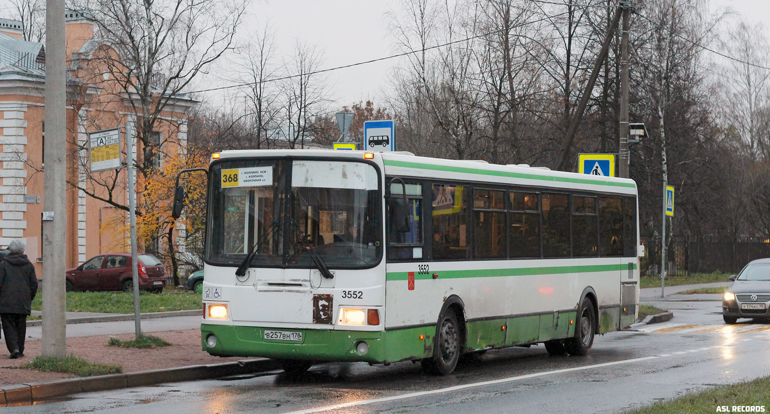 Санкт-Петербург, ЛиАЗ-5293.53 № 3552