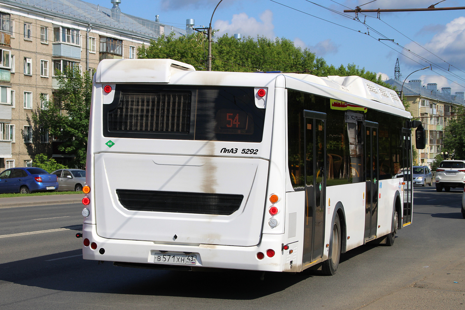 Кировская область, ЛиАЗ-5292.67 (CNG) № В 571 ХН 43