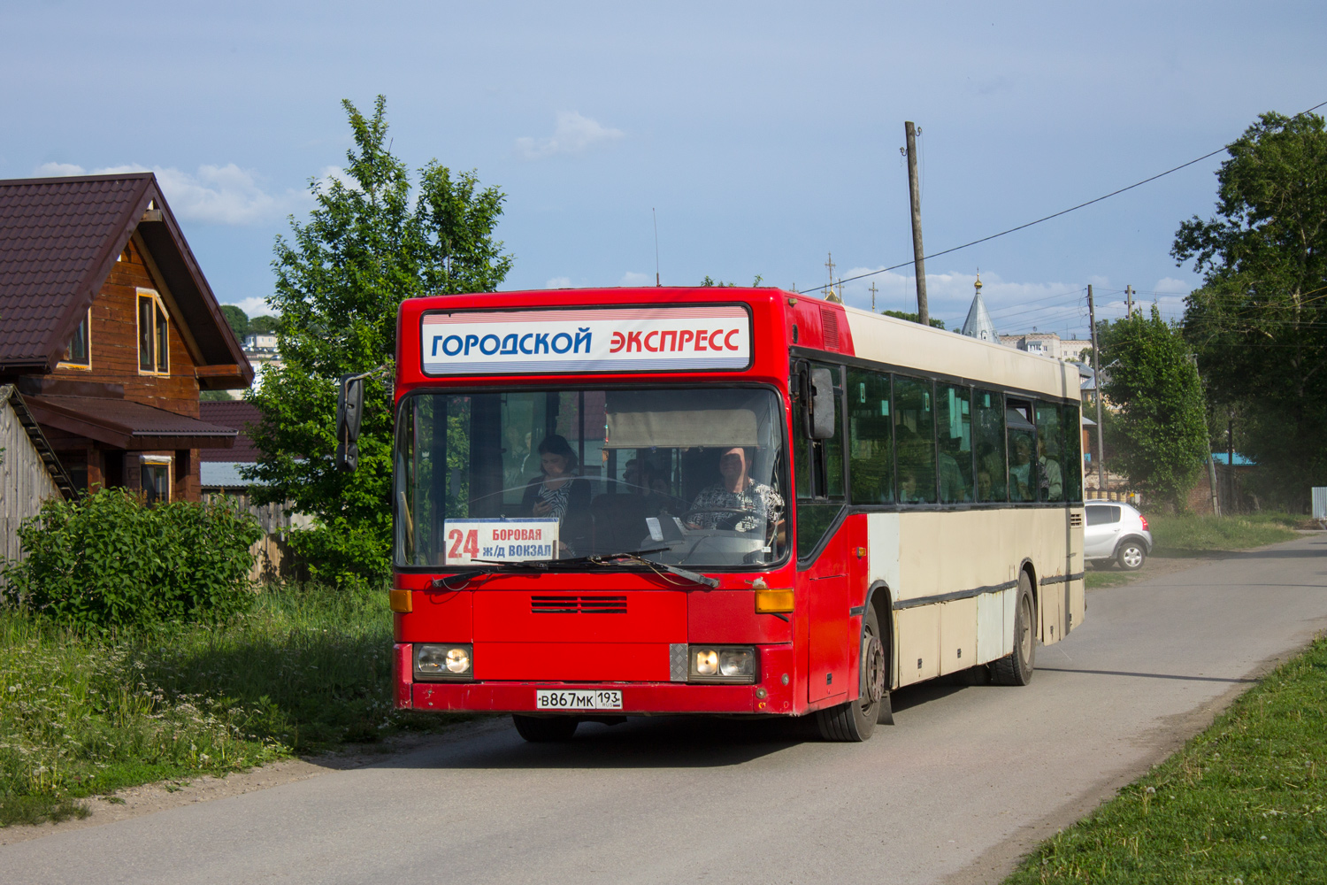 Пермский край, Mercedes-Benz O405N № В 867 МК 193