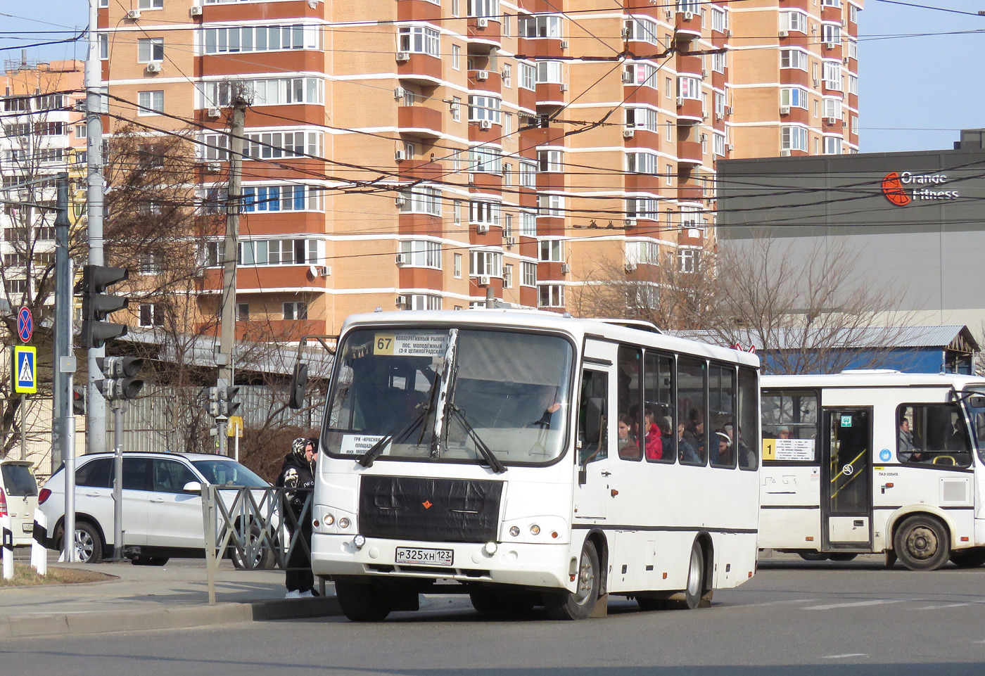 Краснодарский край, ПАЗ-320402-04 № Р 325 ХН 123