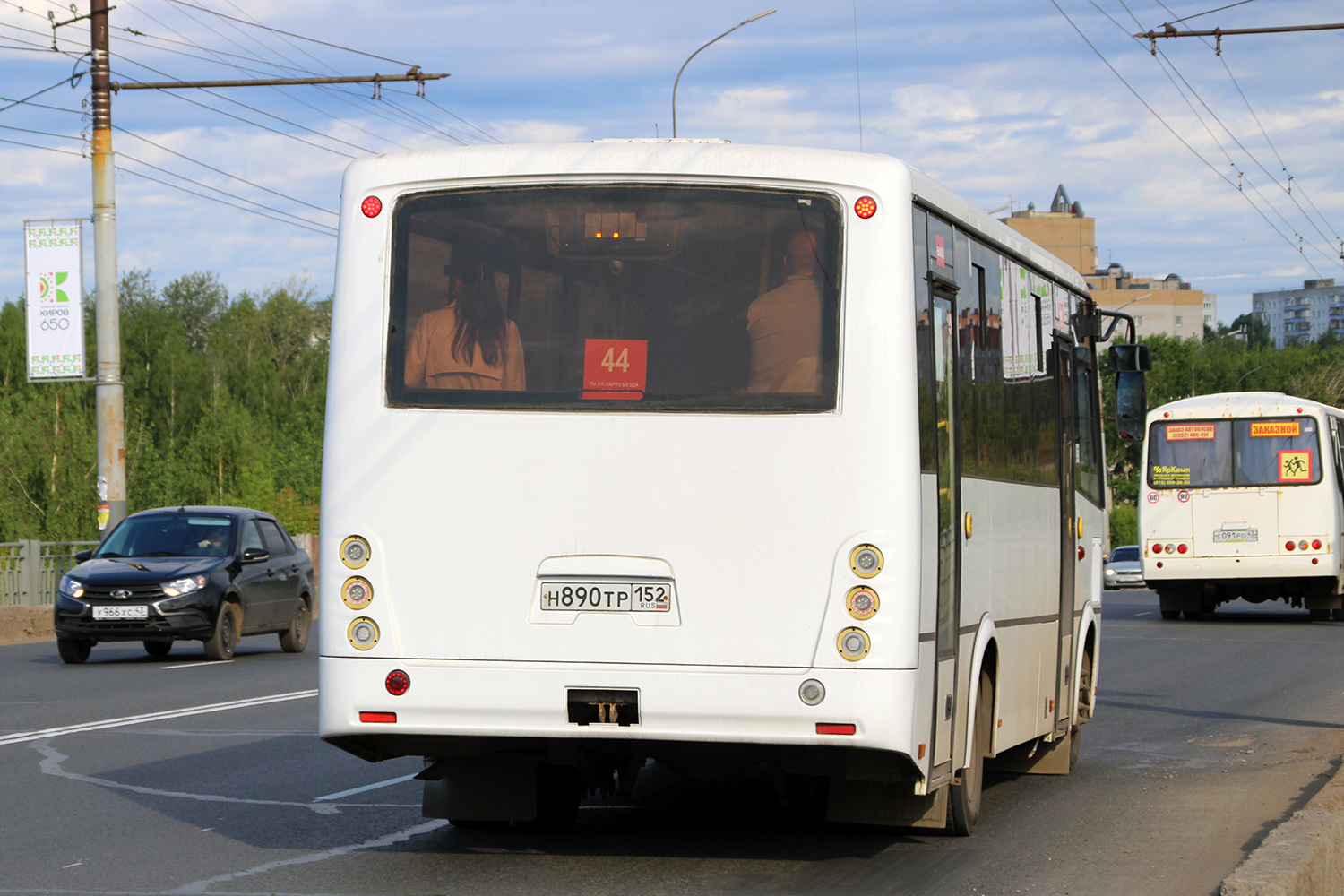 Кировская область, ПАЗ-320412-04 "Вектор" № Н 890 ТР 152
