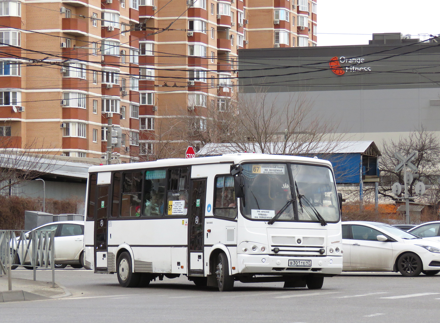 Краснодарский край, ПАЗ-320412-05 № В 301 ТЕ 47