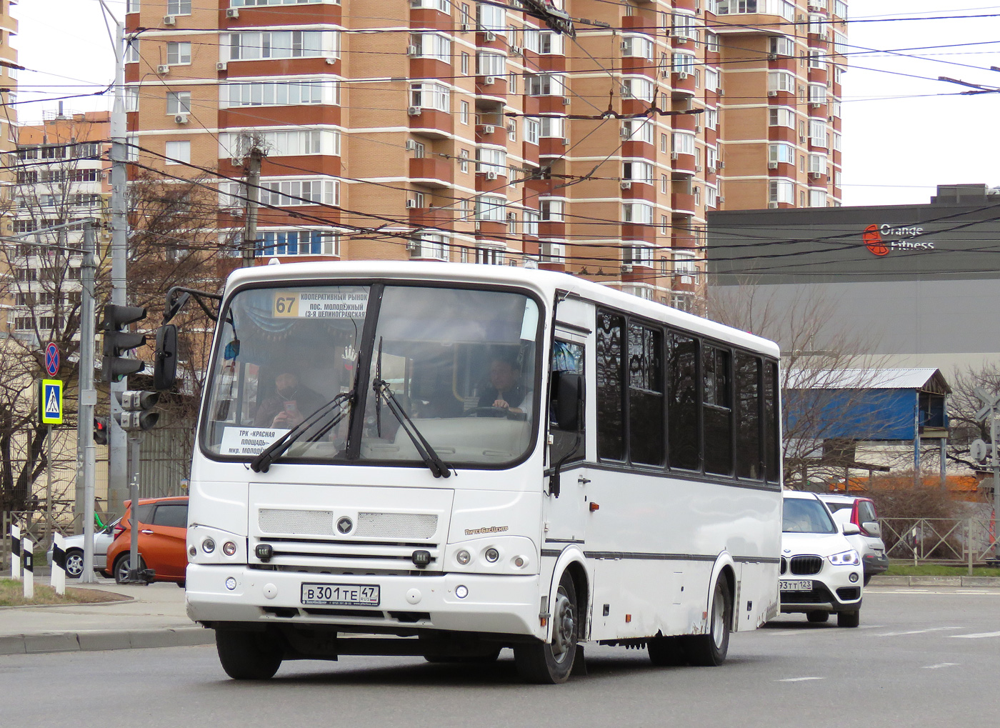 Краснодарский край, ПАЗ-320412-05 № В 301 ТЕ 47