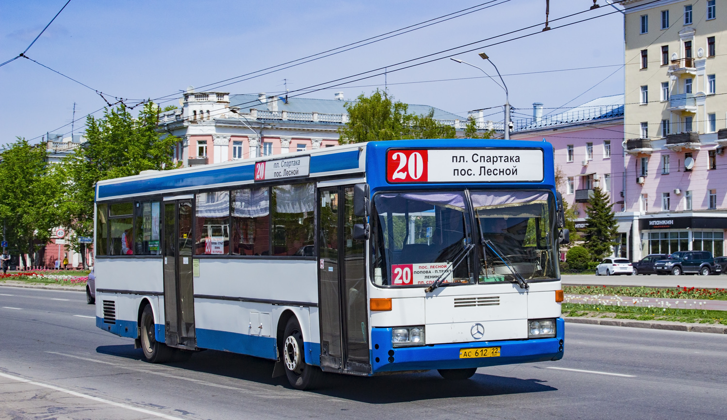 Алтайский край, Mercedes-Benz O405 № АС 612 22