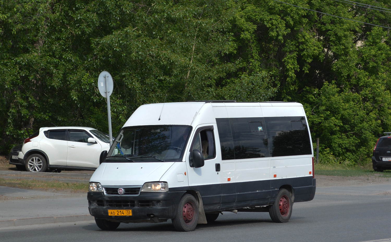Тюменская область, FIAT Ducato 244 CSMMC-RLL, -RTL № АО 214 72