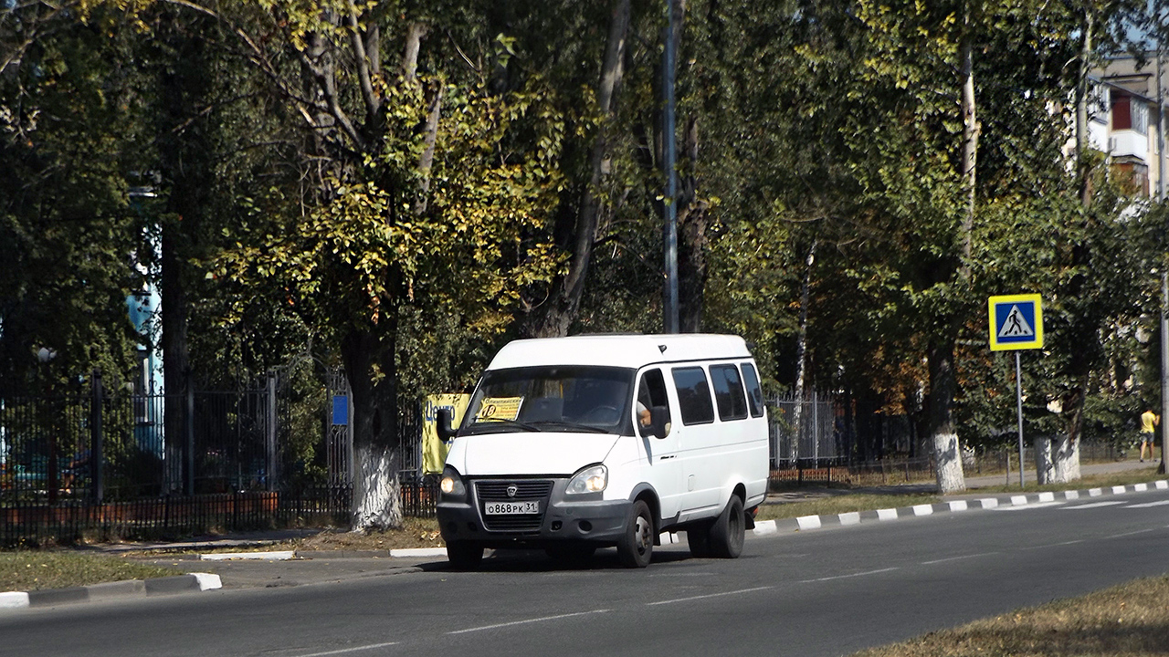 Белгородская область, ГАЗ-322132 (XTH, X96) № О 868 РК 31