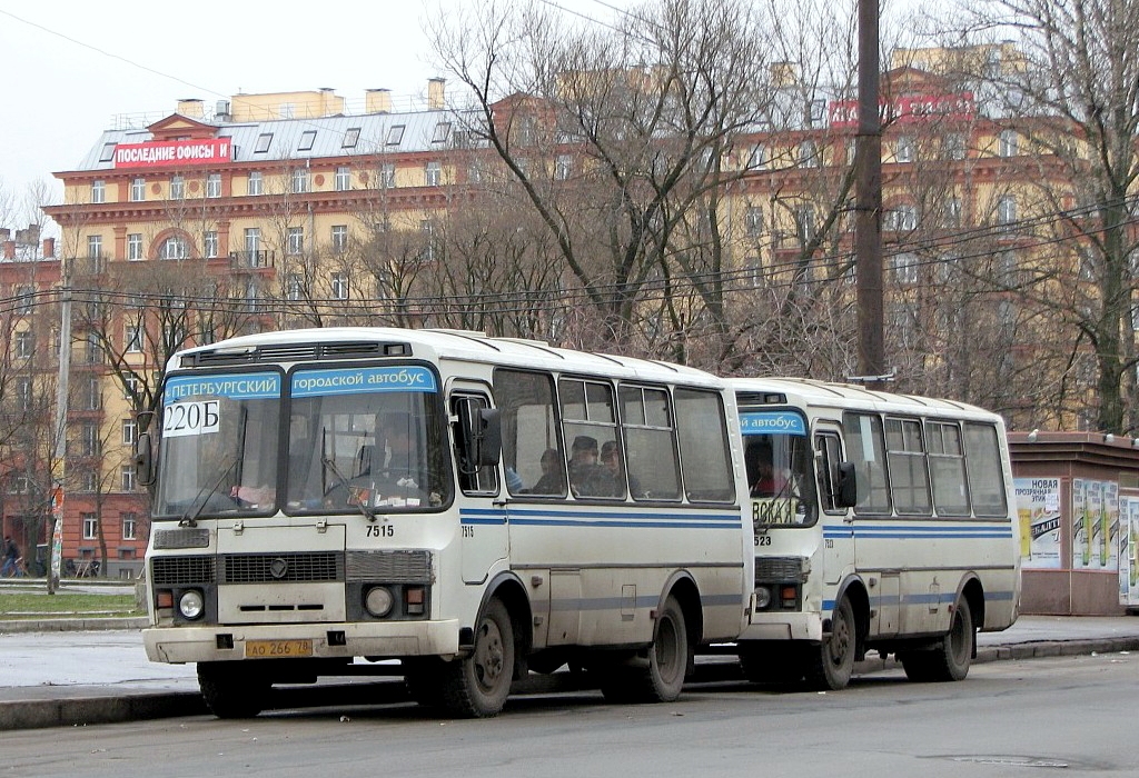 Санкт-Петербург, ПАЗ-32053 № 7515
