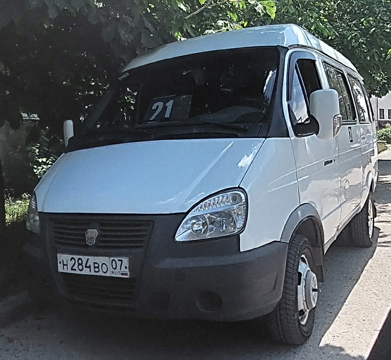 Кабардино-Балкария, ГАЗ-322132 (XTH, X96) № Н 284 ВО 07