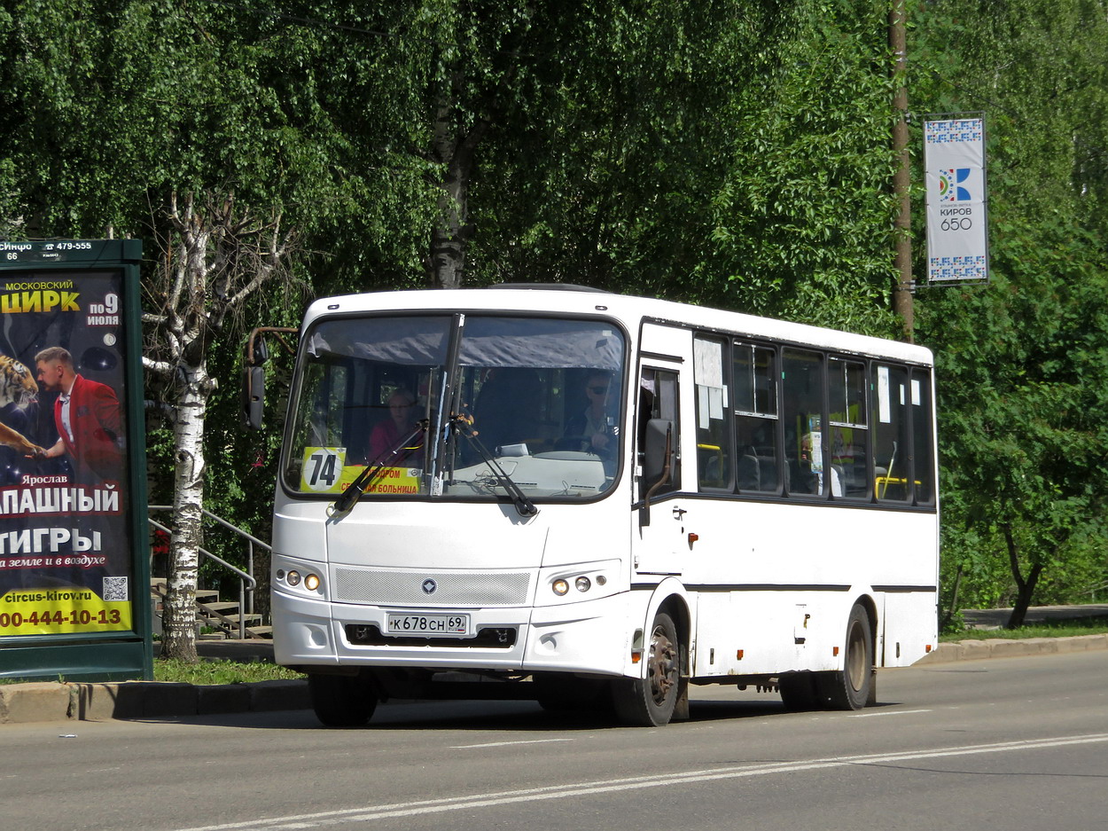 Кировская область, ПАЗ-320412-04 "Вектор" № К 678 СН 69