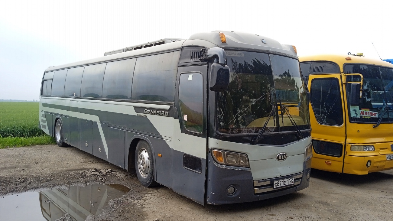 Краснодарский край, Kia KM948 Granbird Greenfield № Х 871 ЕТ 136