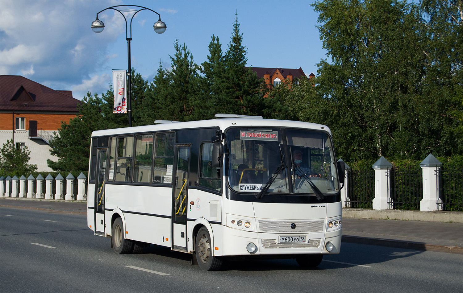 Тюменская область, ПАЗ-320412-05 "Вектор" № Р 600 УО 72