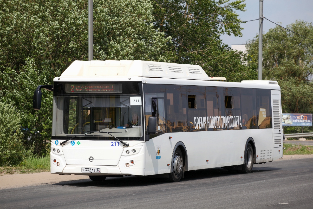 Новгородская область, ЛиАЗ-5292.67 (CNG) № 211