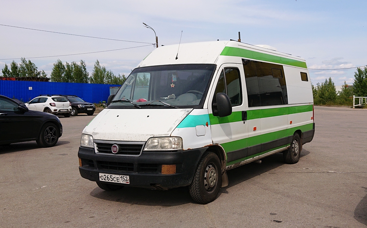 Нижегородская область, FIAT Ducato 244 CSMMC-RLL, -RTL № О 265 СЕ 152