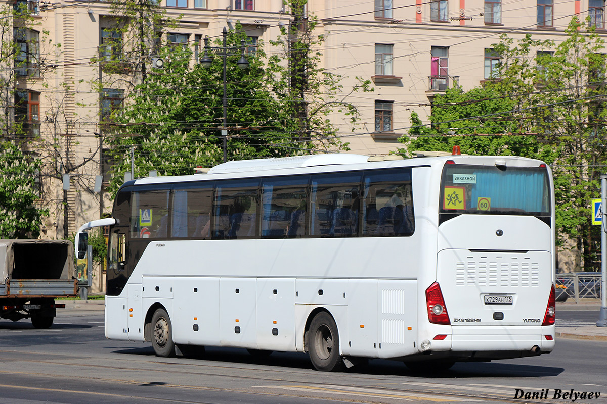 Санкт-Петербург, Yutong ZK6122H9 № Х 729 АН 178