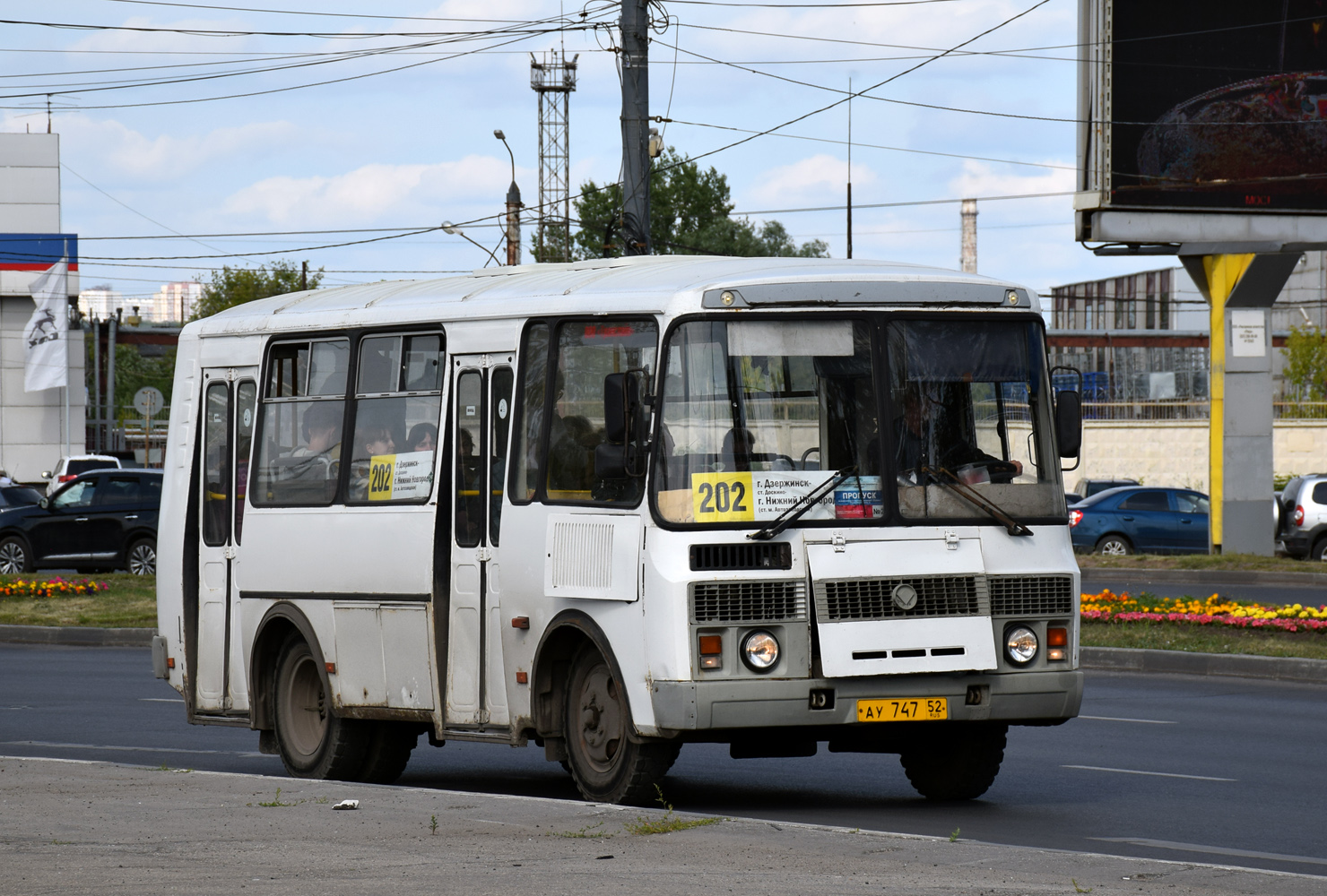 Нижегородская область, ПАЗ-32054 № АУ 747 52