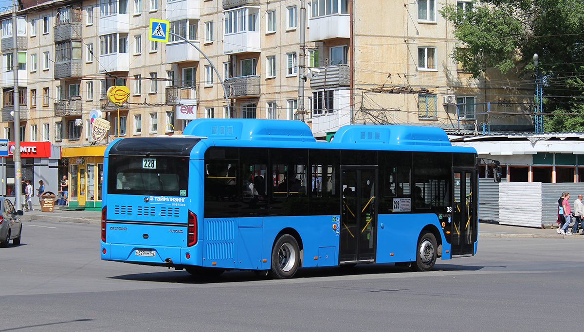 Кемеровская область - Кузбасс, Yutong ZK6116HG № 38