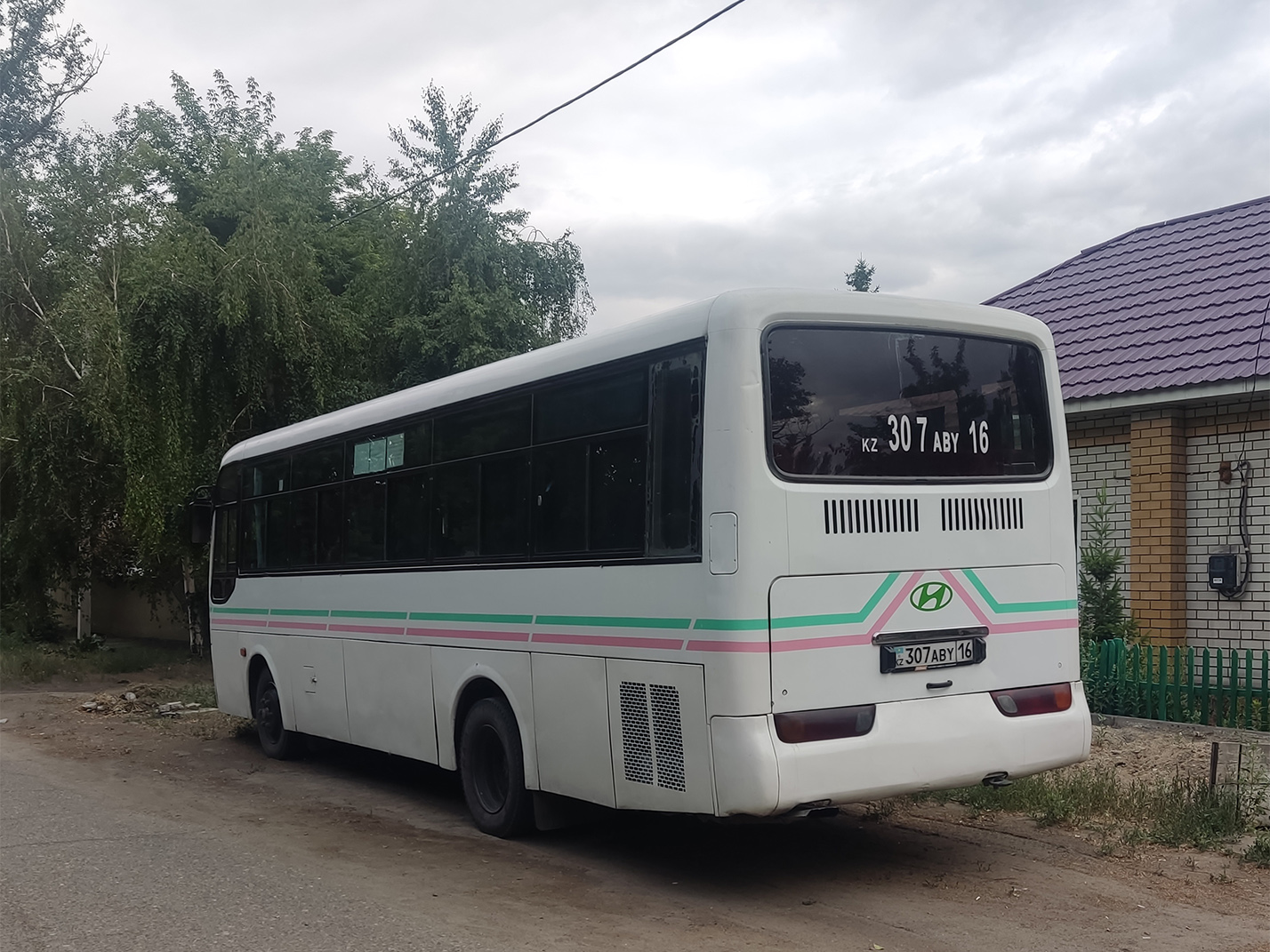 Абайская область, Hyundai AeroTown № 307 ABY 16