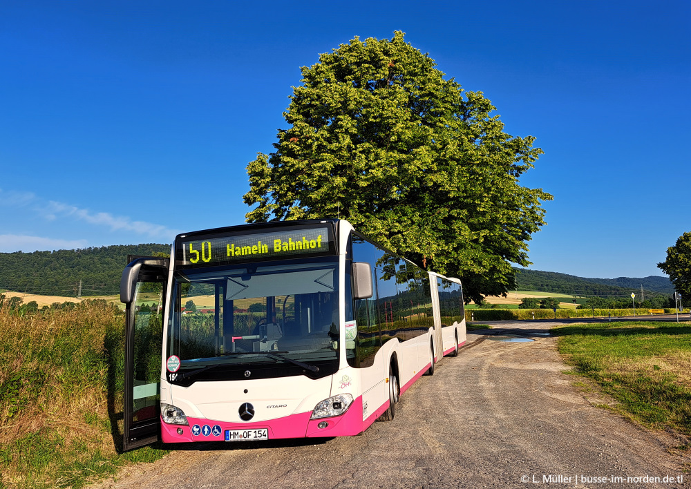 Нижняя Саксония, Mercedes-Benz Citaro C2 G № 154
