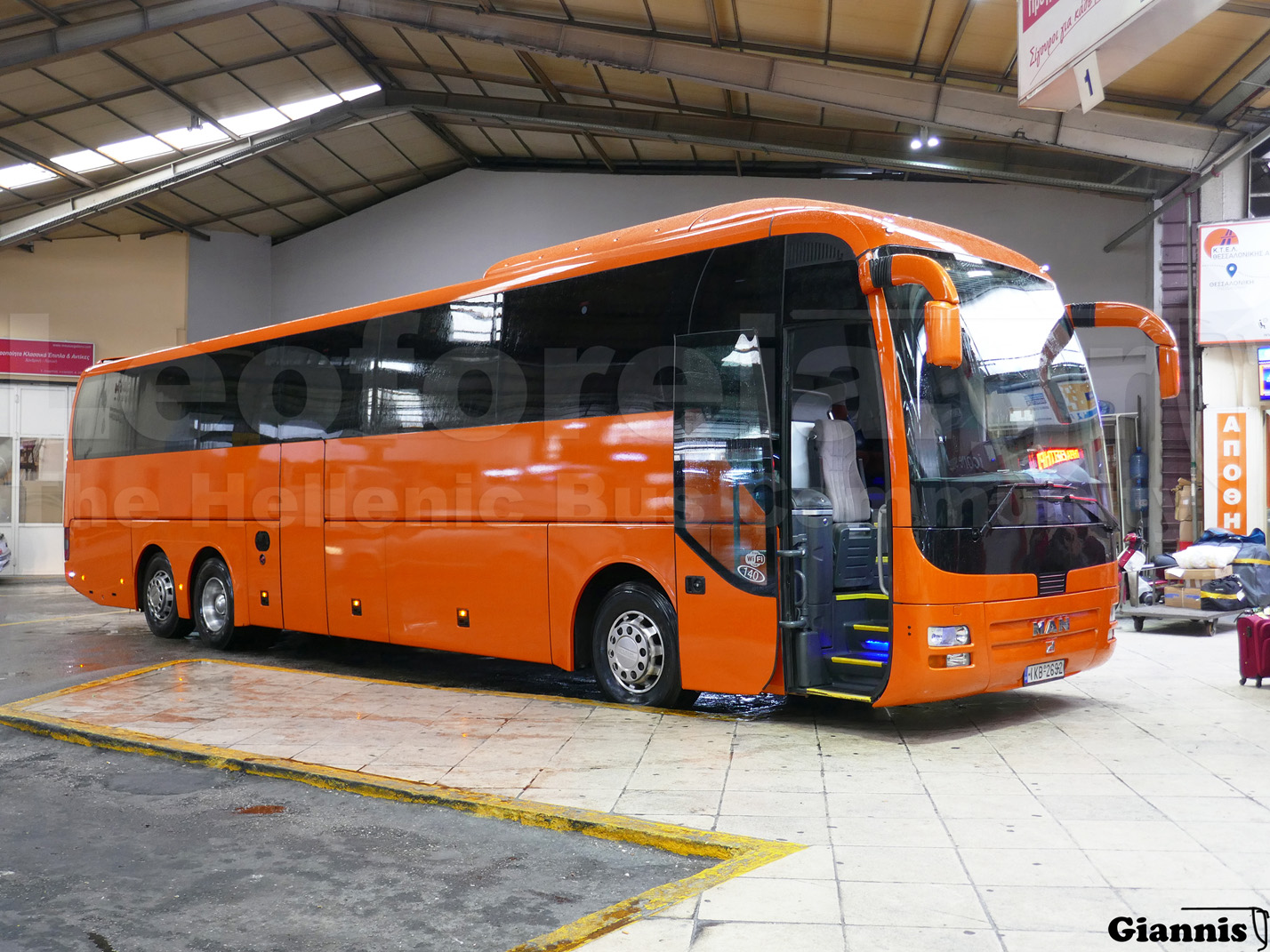 Греция, MAN R08 Lion's Coach L / Top Coach № 140