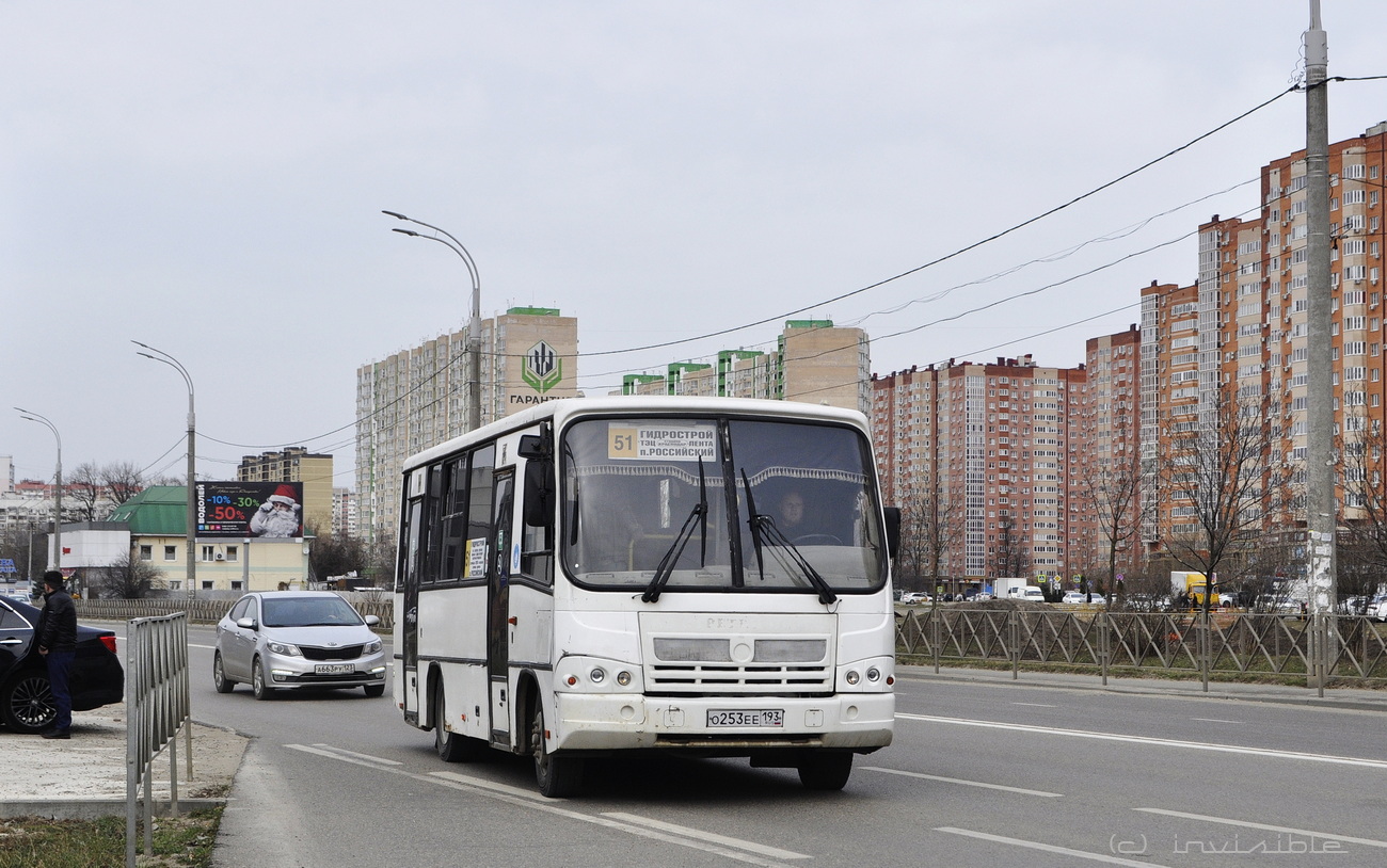 Краснодарский край, ПАЗ-320402-05 № О 253 ЕЕ 193